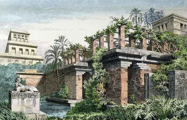 The Hanging Gardens of Babylon - view 1