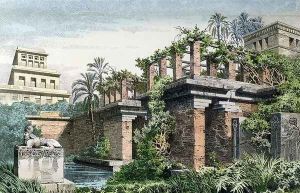 The Hanging Gardens of Babylon by Ferdinand Knab