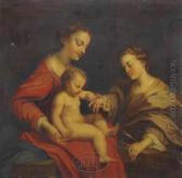The Mystic Marriage Of St. Catherine - view 1