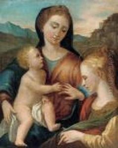 The Mystic Marriage Of Saint Catherine