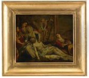 Korsnedtagningen by Antonio Allegri da Correggio