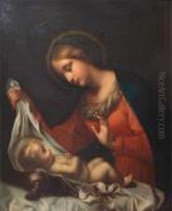 Madonna And Child by Antonio Allegri da Correggio