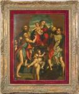 Madonna And Child by Antonio Allegri da Correggio