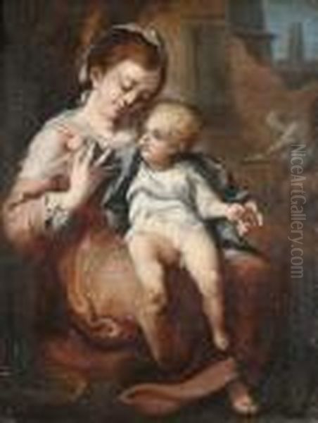 The Madonna Of The Basket - view 1