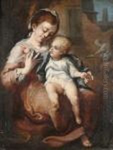 The Madonna Of The Basket by Antonio Allegri da Correggio