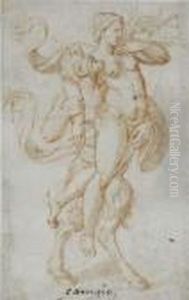 Satyr Carrying A Nude Woman