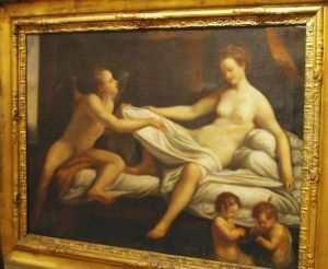 Danae by Antonio Allegri da Correggio