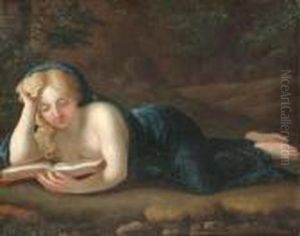 The Magdalene Reading by Antonio Allegri da Correggio