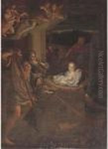 The Adoration Of The Shepherds by Antonio Allegri da Correggio