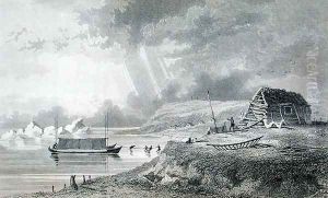 Eskimaux Winter House on Atkinson Island by Kendall, E.N.