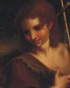 Saint John The Baptist by Antonio Allegri da Correggio