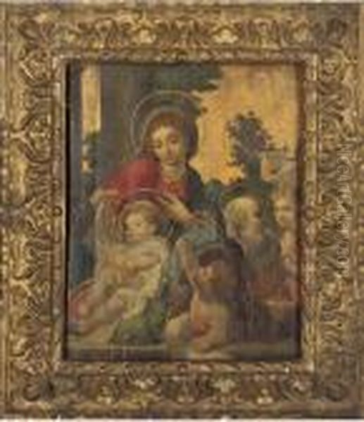The Holy Family With The Infant Saint John The Baptist - view 1