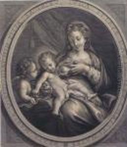 The Holy Virgin And Child by Antonio Allegri da Correggio