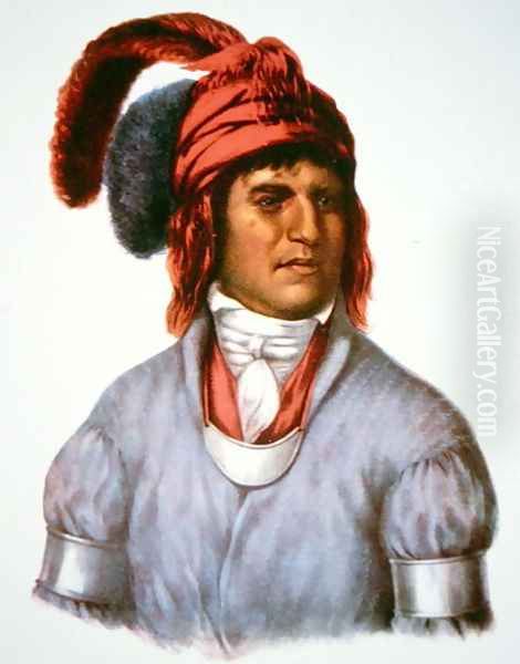 Ledagie a chief of the Creek people - view 1