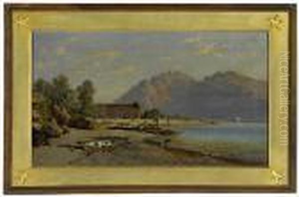 Uferlandschaft Anoberitalienischem See. - view 1