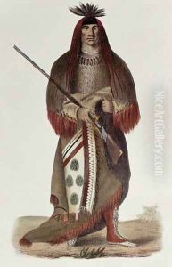Wa Na Ta or The Charger Grand Chief of the Sioux or Dakota Indians by Charles Bird King