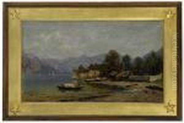 Uferlandschaft Anoberitalienischem See. - view 1