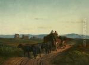 Ride Home After Field Work by Hermann David Solomon Corrodi
