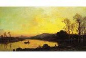 Paysage Aux Environs De Rome by Hermann David Solomon Corrodi