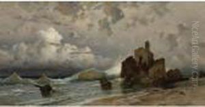 Coastal Scene With A Sentinel's Post