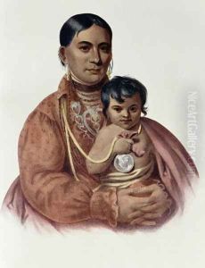 Do Hon Go an Osage Woman by Charles Bird King