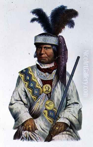 Halpatter Micco or Billy Bowlegs a Seminole Chief - view 1