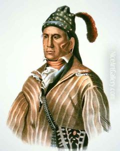 Menawa chief of the Creek people