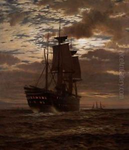 The Last Indian Troopship by Charles Parsons Knight
