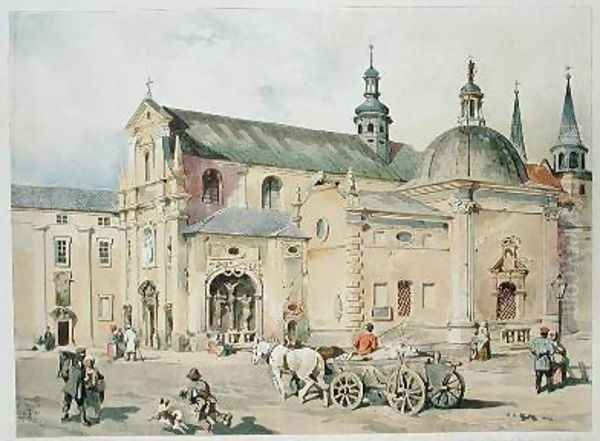 Carmelite church of the Annuciation Krakow - view 1