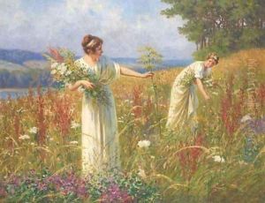 Picking Wildflowers by Leopold-Franz Kowalsky