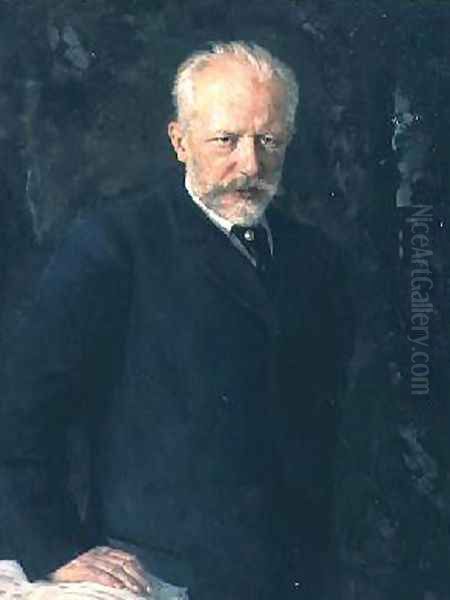 Portrait of Piotr Ilyich Tchaikovsky 1840-93 - view 1