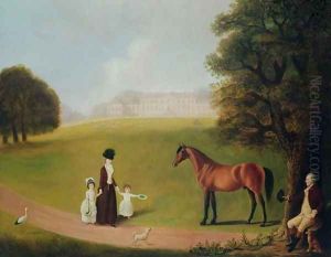 Earl and Countess of Ossory and their Children at Ampthill Park by Benjamin Killingbeck