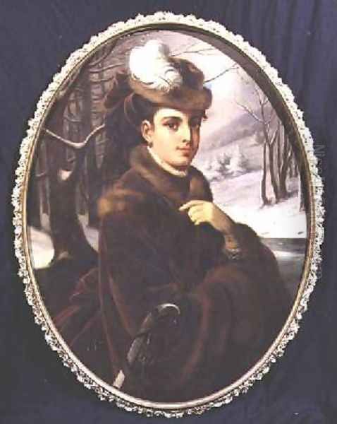 Portrait of an elegant Austrian lady - view 1