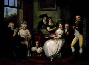 Family of Patriots in Amsterdam by Jan Kamphuijsen
