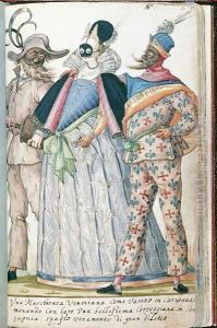 Illumination from Kippells costume book by Niclauss Kippell