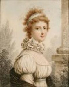 The Marchioness Of Queenston by Richard Cosway