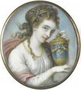 Portrait Of An Actress by Richard Cosway