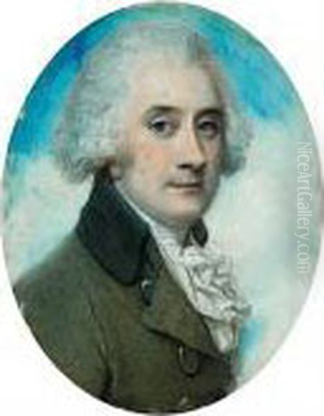 Portrait D'homme A La Veste Verte - view 1