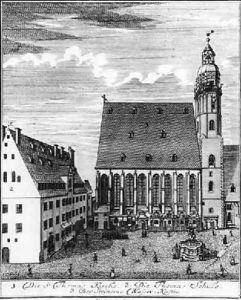 St Thomas Church and School in Leipzig St Thomas Church and School in Leipzig