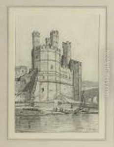 The Eagle Tower, Caernarvon Castle, North Wales