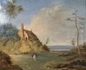 A Cottage By The Lake by John Sell Cotman
