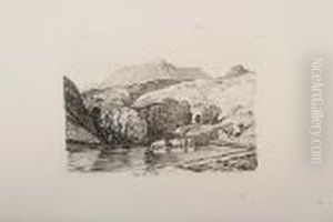 Sixteen Landscape Scenes by John Sell Cotman