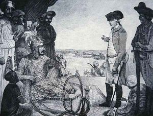 Shah Allum Mogul of Hindostan reviewing the East India Companys Troops by Tilly Kettle