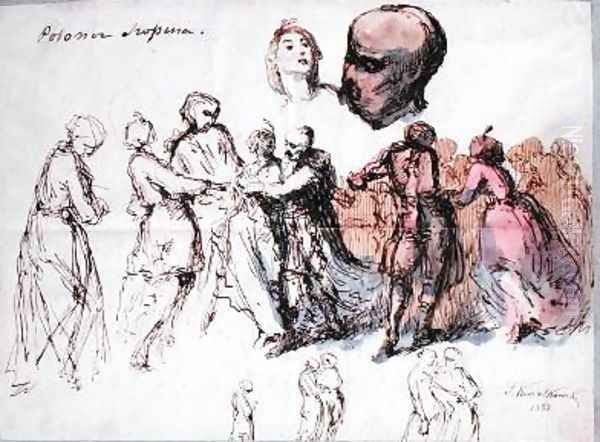 Study for Les Polonaises de Chopin - view 1