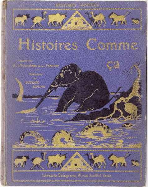 Cover of Kiplings Histoires Comme Ca - view 1