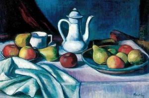 Still life with Jar and Fruit