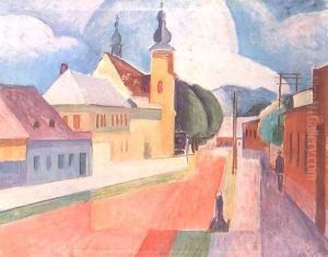 View of Nagybanya 1932