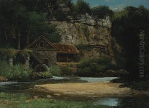 Le Moulin by Gustave Courbet