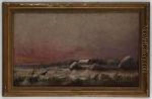 Paysage Hivernal by Gustave Courbet