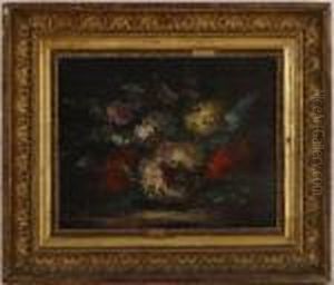 Bouquet De Fleurs by Gustave Courbet